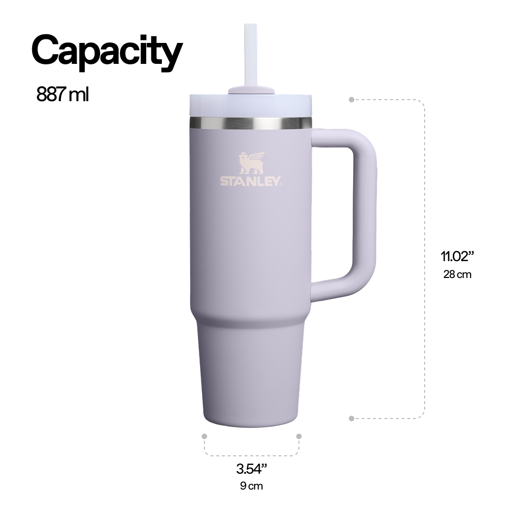 The Quencher H2.O FlowState™ Tumbler | 887 ML | PURPLE DUST