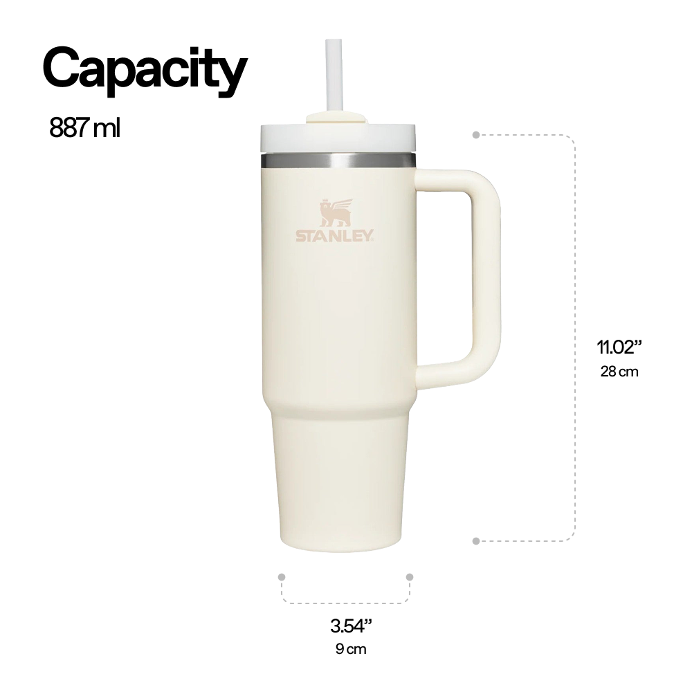 The Quencher H2.O FlowState™ Tumbler | 887 ML | CREAM 2.0