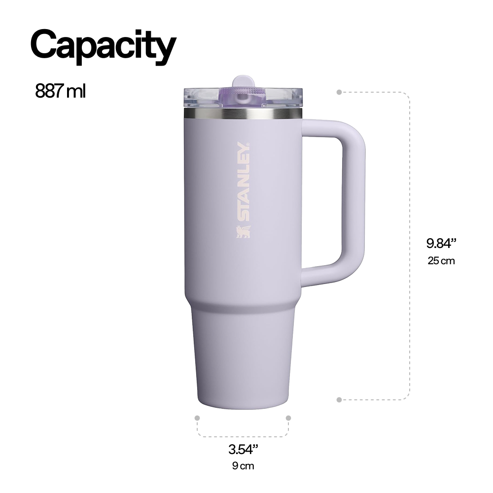 The Quencher Protour Flip Straw | 887 ML | PURPLE DUST